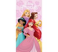 Novia - Telo Mare Disney Principesse in Spugna 100% Cotone, 70x140 cm - Morbido e Assorbente