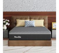 Novilla Coolmax Materasso 140 x 200 cm 7 zone Gel & Greentea Memory Foam Materasso in schiuma fredda con tessuto rinfrescante, H3 & H4 di media resistenza, altezza 25 cm, certificato Öko-Tex