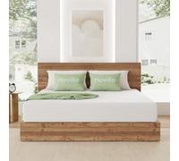 Novilla Materasso 140x190, Materasso Matrimoniale, Altezza 18 cm, Gel Memory Foam, Schiuma Traspirante in Fibra di Bambù, Sostegno Perfetto, Rispettoso Della Pelle