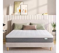 Novilla Materasso 200x180, Materasso Matrimoniale Memory Foam in Gel Altezza 18cm, Fibra di bambù rayon Traspirante e Fresco Eccellente Supporto, Tecnologia Alta Resilienza Certificato Oeko-Tex