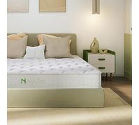 Novilla Materasso 80x200,Materasso a Molle Insacchettate Indipendenti e Schiuma Confortevole Altezza 20cm, Materasso Singolo in Alto Resilienza e Isolamento del Movimento