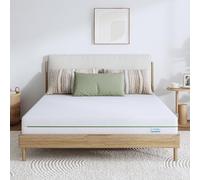 Novilla Materasso 90x190, Materasso Singolo Altezza 14cm in Schiuma Fredda, Schiuma Comfort a 7 Zone, Ondulato su entrambi i lati Media Fermezza per un Sostegno Perfetto Oeko-Tex