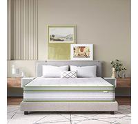 Novilla Materasso 90x190, Materasso Singolo Molle Insacchettate e Memory Foam in Gel Fresco Altezza 27cm, Materasso Ibrido Tessuto in di Bambù, Supporto del Bordo Tecnologia Alta Resilienza