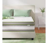 Novilla Materasso letto super grande, materasso ibrido da 30,5 cm con parte superiore del cuscino in una scatola con memory foam in gel e molle insacchettate singolarmente confezionate singolarmente