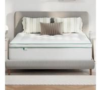 Novilla Topper Materasso Matrimoniale 160x190cm 5cm Effetto Piuma Morbido | Sovramaterasso imbottito in microfibra traspirante e lavabile, bianco, perfetto per un tocco morbido e fresco