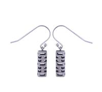 Novità 925 Sterling Silver Hollow Double Happiness Drop Hook Orecchini per le donne, Vintage Cinese Orecchini da Donna Alla Moda Boho Retro Stile Antico Gioielli Regali