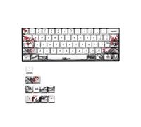 Novità Allover Dye Subbed Plum Blossom 71 Key Profile Keycap, USA
