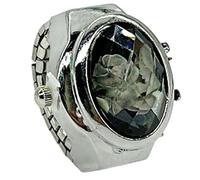 Novità Bling Watches | Orologi brillanti creativi | Orologi da gioielli regolabili con display | Orologio da in acciaio inossidabile | Orologi da da donna antichi | Anello da polso per