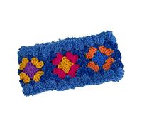 Novità Donne Pastorale Uncinetto Fascia Peluche Addensare Lavorato A Maglia Fascia Elasticità Hairband Inverno
