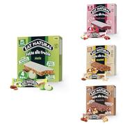 Novità: Eat Natural Fetta alla Frutta, 16 Barrette Morbide Gusti Assortiti, Fonte di Fibre, Senza Glutine, Ingredienti Naturali, Senza Aromi Artificiali, 16 x 25 Grammi