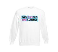 NOVITA Felpa logo TWO PLAYERS ONE CONSOLE stef e phere t-shirt