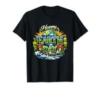 novità Grafica Happy Earth Day Nature Tree Lover Maglietta