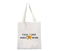 Novità Hamilton Musical Gift My Thoughts Have Been Replaced by Hamilton Lyrics Talk Less Smile More Cosmetic Bag, Smile More Shopping Eu, Medium