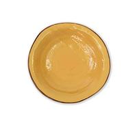 Novità Home Mediterraneo 4 Piatti Fondi Gres Giallo