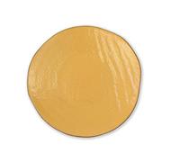 Novità Home Mediterraneo 4 Piatti Piani Gres Giallo