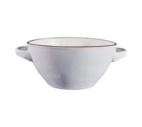 Novita' Home Mediterraneo, ciotola zuppa bianca 20x15 Mediterraneo, ciotola zuppa bianca 20x15