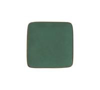 Novita' Home Mediterraneo, piattino quadrato pane verde Mediterraneo, piattino quadrato pane verde