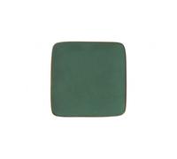 Novità Home Mediterraneo - Piatto Quadrato per Pane in Gres Verde