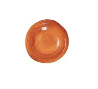 Novità Home Mediterraneo set 4 Piatti Fondi Arancione