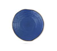 Novità Home Mediterraneo 4 Piatti Piani Gres Blu
