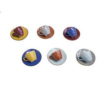 Novità Home MEDITERRANEO Set 6 tazzine caffè con piattino