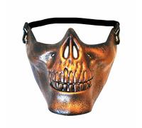 Novità Mezza Teschio Maschera Halloween Scheletro Jaw Viso Protezione Costume