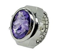 Novità Orologi Bling | Orologi Bling Creativi | Orologi Da Dito Regolabili Per Gioielli Con Display | Orologio Da Dito In Acciaio Inossidabile | Orologi Da Dito Antichi Da Donna | Anello Per Orolog