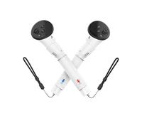 NovitÃ per Quest 3 Accessori Controller VR Impugnatura Doppia Spada Laser per Quest 3 Accessori per Giochi VR Bianco