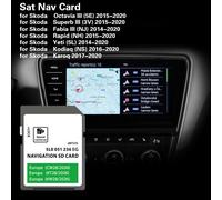 Novità per Skoda 2026 32GB MIB2 GEN2 Amundsen Discover Media Sat Navi Aggiornamento scheda SD Mappe Europa Regno Unito