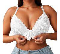 novità Sexy Puro Desiderio Chiusura Anteriore Reggiseno Intimo Moda Minimalista Push-up Sollevamento Aggiustamento Indumenti Intimi, Comodo Design Senza Ferretti per Supporto