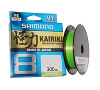 NOVITA' TRECCIATO SHIMANO Kairiki PE 300mt 8 FILI MORBIDO E RESISTENTE