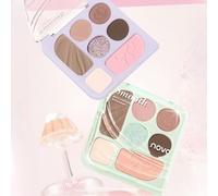 NOVO - Indulge Fantasy Comprehensive 7-Color Eyeshadow Palette - 4 Types 03# Jasmine - 10g