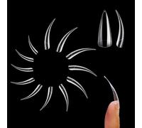 Novo ovo 504 pezzi a mezza copertura a mezza copertura curva a pala lunga aquila artiglio chiara elimina extra profondo fowk giuria estensione falsa