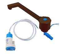 Novo, rubinetto 12V per camper e roulotte, con pompa a immersione, in plastica ABS, altezza dell'articolo: 135 mm, 90 g, marrone