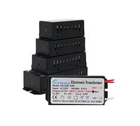 NOVOCE 220V Trasformatore Elettronico 60W 80W 105W 120W 160W 180W 200W 250W for AC 12V Lampada Alogena Lampada di Cristallo G4 Perline di Luce (Color : 200W)