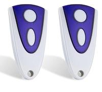 Novoferm - Trasmettitore manuale di ricambio per Novotron 502 MIX43-2, telecomando 433,92 MHz, compatibile con Novoferm Novotron 512 & Tormatic, 2 canali (3 pezzi)