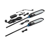 Novoflex 2 x luci di riproduzione con bracci flessibili e testa a sfera