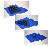 Novoflex Panno da imballaggio Blu elasticizzato 48x48 cm