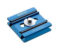 NOVOFLEX Piastra di Rilascio per Treppiede 200 x 39 mm Blu QPL SLIM 200