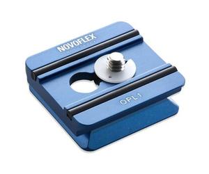 Novoflex Piastra di serraggio standard con 1/4"