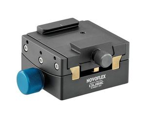 Novoflex Testa goniometrica modulare, orientabile di 15° con giunto e squadretta. Base a coda di rondine