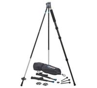 Novoflex TrioBalance con gambe a bastone, set composto da: TRIOBAL, 2x QLEG Walk III, 1x QLEG C2844, 3x QLEG A1010, adattatore per monopiede e borsa