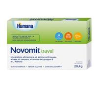 Humana NOVOMIT TRAVEL 12 GOMME DA MASTICARE GUSTO ARANCIA