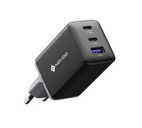 NOVOO Caricabatterie USB C da 67W con 1 cavi PD 100 W Type-C, Caricatore da muro compatto veloce PPS GaN III a 3 porte, per MacBook Pro 14'', Dell XPS 13, iPad Pro, iPhone 15, Galaxy S24 Ultra