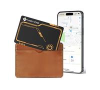 NOVOO Localizzazione di articoli Air Tag 1,6 mm Sottile 6 Anni Plotter Card Compatibile con App Localizza (solo iOS) Bluetooth Tracker per Portafoglio, Etichetta Bagaglio, Passapor-by