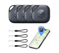 NOVOO Smart Tag Tracker per Android e iOS, etichetta Bluetooth compatibile con Apple e Google Find My, batteria sostituibile, allarme 85 dB, IPX5, localizzatore di oggetti per chiavi, valigie, borse