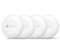 NOVOO Smart Tracker per chiavi Air Tag compatibile con Apple Dove è? App (iOS) e Google, Trovare il mio dispositivo, app (Android), Bluetooth KeyFinder, batteria sostituibile per bagagli, borse