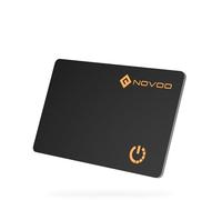 NOVOO Tracker Card 1,6mm, Apple Dov'è, IP68, Nero