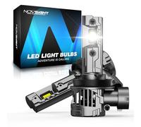 NOVSIGHT Lampadine LED H11, 36.000 lm, 100 W, 6500 K, confezione da 2