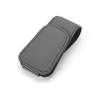 NOVSKI Porta Occhiali Auto per BMW Z1 E30 Z3 Z3M E36 i3 i3s i3-S IX,in Pelle Supporto per Occhiali con Clip per Biglietto Accessori per Visiera Interna per Auto.,C-Gray